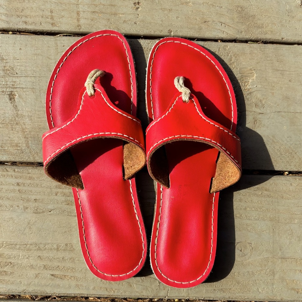 Kino sandals Red size 8